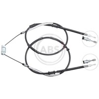 A.B.S. Handbremsseil Bremsseil Hinten Passend FüR Opel Corsa D S07 K10155