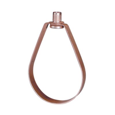 Anvil Adjustable Swivel Ring, 3 In Pipe, 525 Lb, 3/8 In Rod, Copper Plated