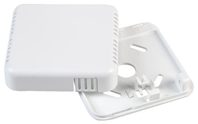 EVATRON - White Ventilated ABS Sensor Enclosure - 80x80x21mm