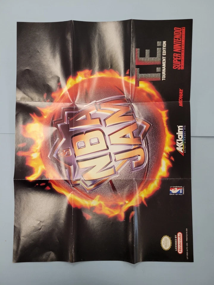 SNES poster ACCLAIM Carnage, Itchy & Scratchy, Mortal Kombat U/p-sns-ajte-usa - Image 2 of 2