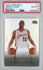 Graded 2003-04 Upper Deck LeBron James #12 Box Set Rookie Card PSA 10 Gem Mint