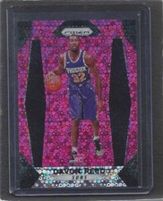 DAVON REED 2017-18 PANINI PRIZM PINK FAST BREAK PRIZMS ROOKIE RC #D 7/50