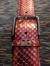 CINTURA DOLCE & GABBANA ORIGINALE IN PITONE TG 90 #72
