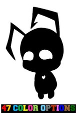 Vinyl Decal Truck Car Sticker Laptop - Kingdom Hearts Chibi Cute Heartless