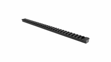 12" Long Uncut Picatinny Weaver Blank Accessory Rail, 0.48" Thick, Aluminum