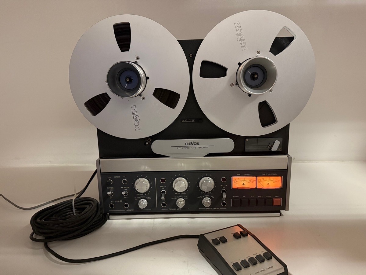 Revox A77 High Speed Reel To Reel Tape Recorder - Near... 64E