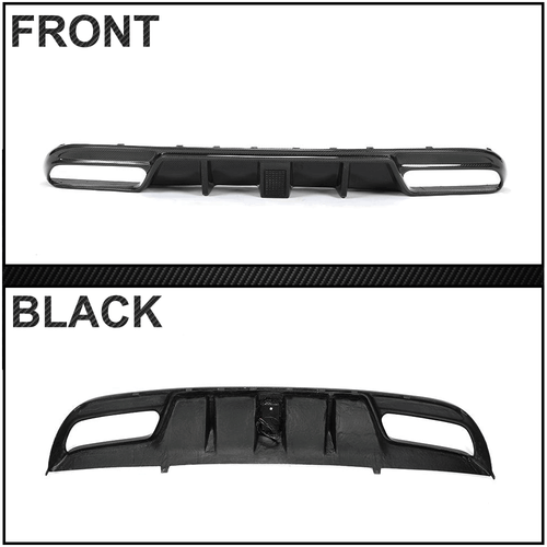 Difusor trasero de carbono difusor trasero para Mercedes W205 C200 C300 C43 C63 AMG - Imagen 10 de 11
