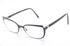 FACE A FACE Paris BOOKS 1 9626-53 19-135 Black Eyeglass Frames FRANCE rare