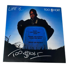 Too Short Signed Autographed Life Is Too $hort Vinyl Record Album LP Beckett COA