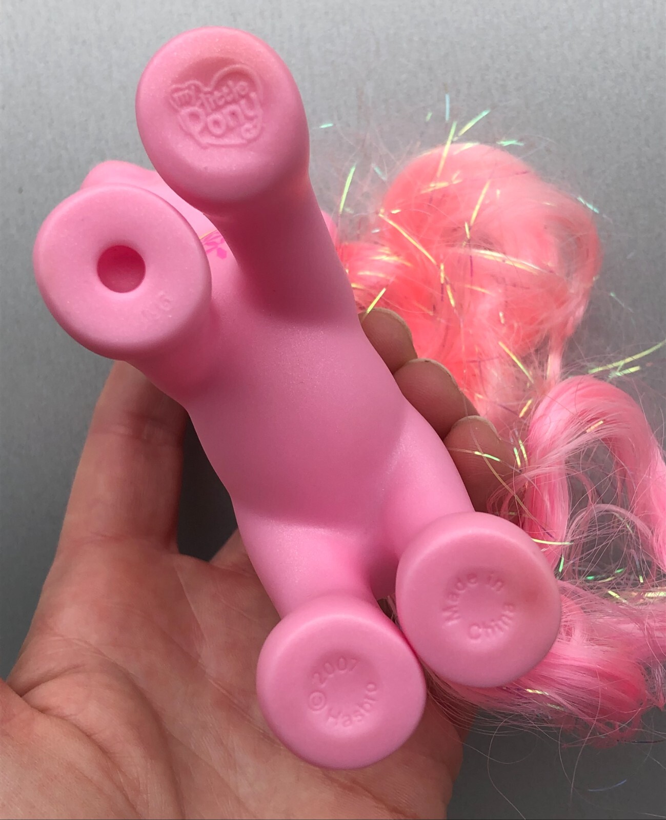 Vintage Hasbro G3 MLP My Little Pony PINKIE PIE Core Friend CROWN Pony Toy 2007