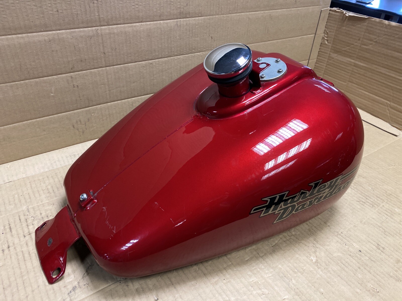 Harley Davidson FXR Fuel Tank red 6104482C eBay