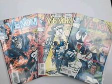 Venom Funeral Pyre #1 to #3 complete series (Marvel 1993) NM+/- issues. Punisher