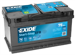 Exide Excell 075 Car Battery - 3 Year Guarantee - View #5
