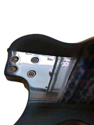 Used Burny / Fernandes LS-55S Les Paul-ish Black Sustainer Bigsby