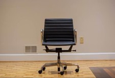herman miller eames leather office chair