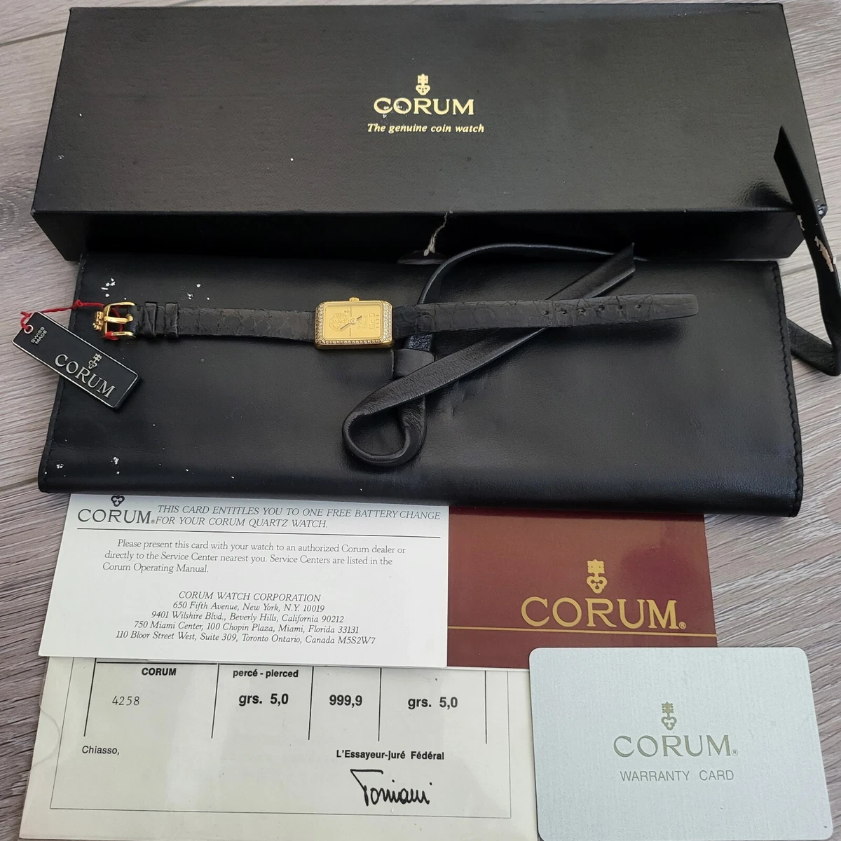 Corum watch original cheap