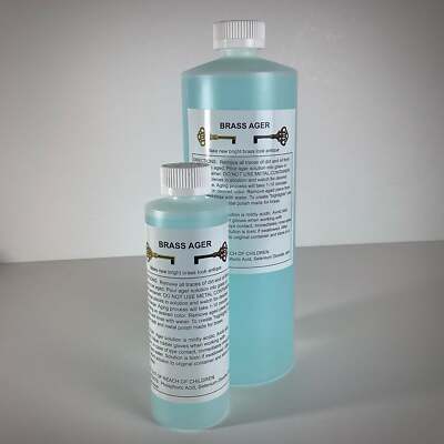 Brass Ager / Brass Aging Solution 8 oz or 32 oz