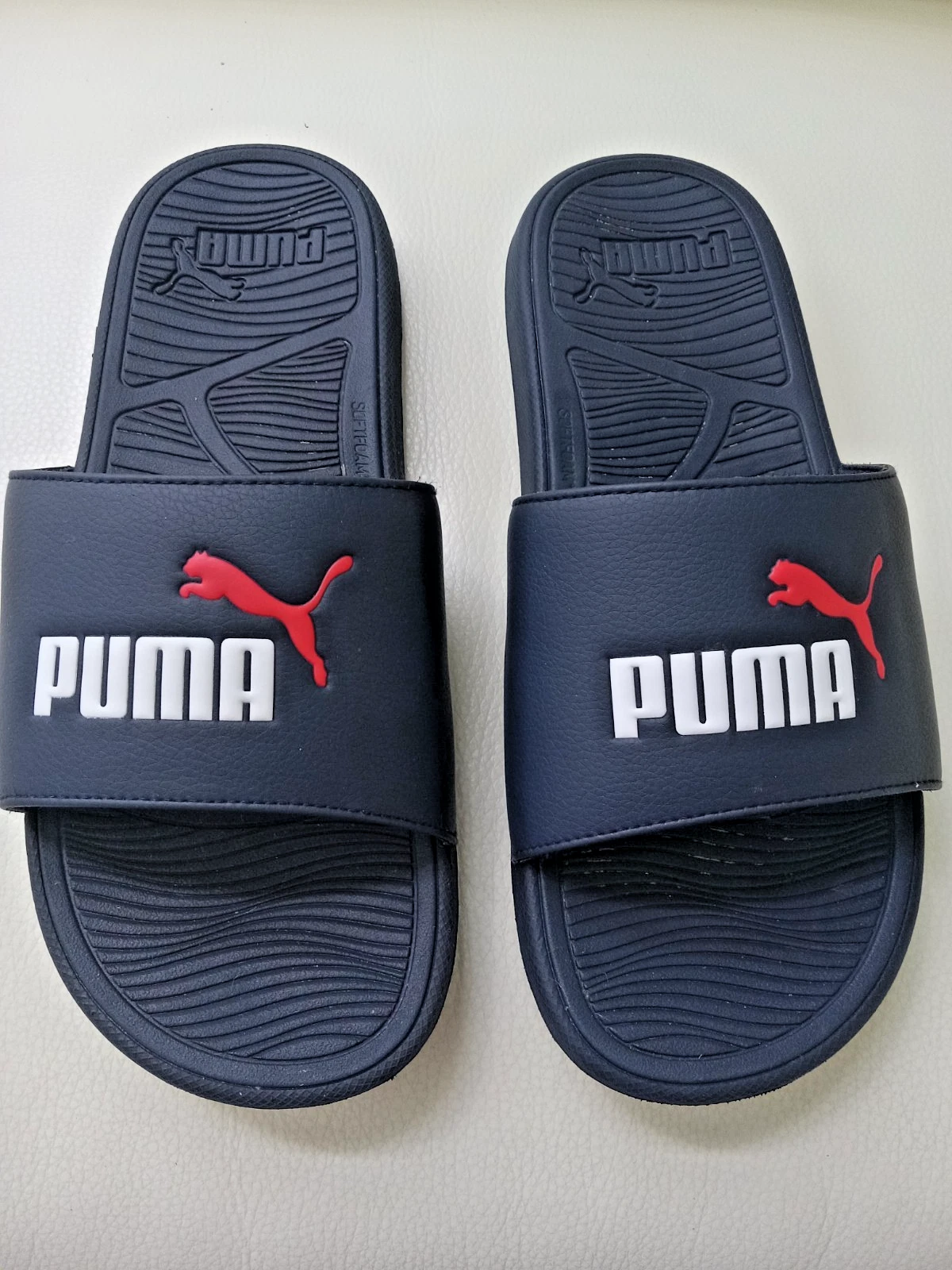 Sandali donna Puma Cool Cat blu navy slip on slide taglia 10