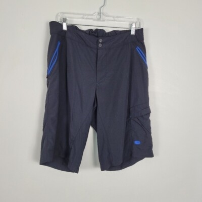 Sugoi RPM-X Short Black and Electric Blue Nylon Adjustable Waist
