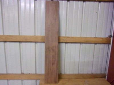 1 PC WALNUT LUMBER WOOD KILN DRIED BOARD 44 3/4''X 7 1/8''X 11/16'' LOT 1123V FLAT