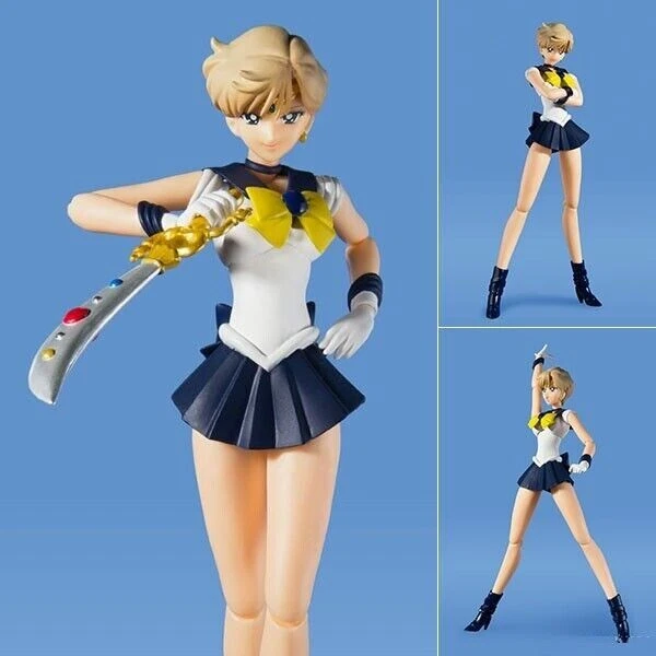 Bandai S.H. Figuarts Sailor Moon Uranus Pretty Guardian Animation Color Figure - Image 4 of 4