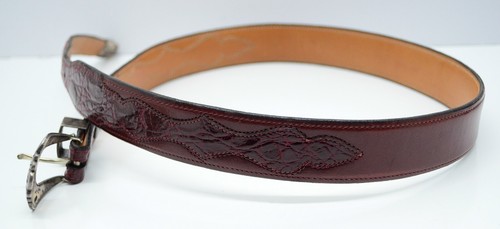 Dan Oliver Shades of the West Scottsdale AZ Navajo Belt Buckle Sterling Used 34 - Picture 13 of 22