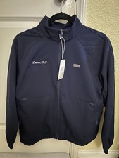 Figs Sydney Scrub Jacket Medium / Navy WITH EMBROIDERY Please Read