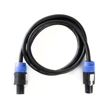 Fame Audio Lautsprecherkabel 1.5m Schwarz 2x 2.5mm² Speaker Twist Passive Boxen