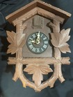 Vintage German Wooden Cuckoo Clock Bird Design For Parts Not Complete — photo 1