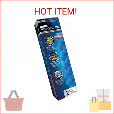 Fluval 407 Blue BioFoam MAX, Replacement Aquarium Filter Media