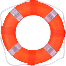 20 Inch / 50Cm Pool Safety Life Preserver Throw Ring Buoy Swim Foam Rings, Swi