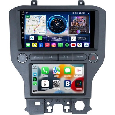 4G+64GB FOR FORD MUSTANG 2015-2021 CAR STEREO RADIO APPLE CARPLAY ANDROID 13 GPS