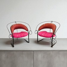 Poltrone Driade Megathon – Ruggeri & Soro, ferro e tessuto, design italiano (2)