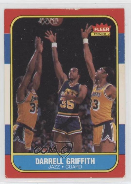 1986-87 Fleer Darrell Griffith #42 0x7k