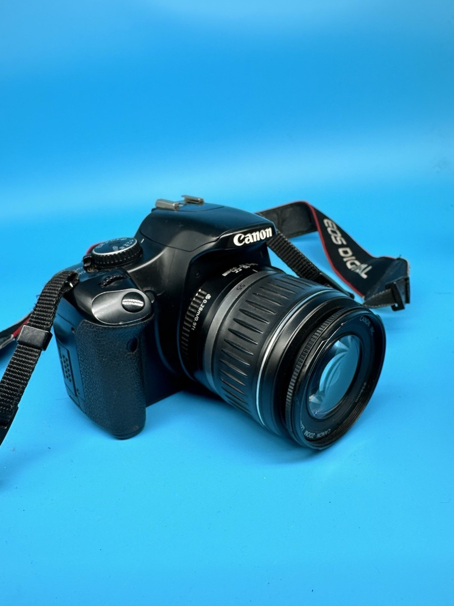 Canon EOS 450D Digital SLR Camera With EF-S 18-55mm Lens, Black