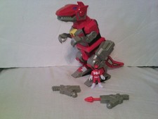 Imaginext Mighty Morphin Power Rangers Tyrannosaurus Zord with Red Ranger Figure