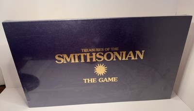Treasures of the Smithsonian Board Game Vintage 1992 Edition Education Complete