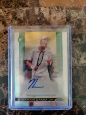 2024 Topps Chrome Tennis Martin Damm Jr. Rookie Autograph Refractor #TCA-MDJ