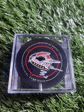 Philippe Desrosiers #29 Signed Norfolk Admirals Official Game Puck 2016-17 ECHL