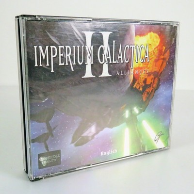 Imperium Galactica II 2 Alliances PC Spiel CD-ROM 4 Disc Set
