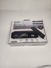 Coby CSTB-600 TV Digital Converter with Remote