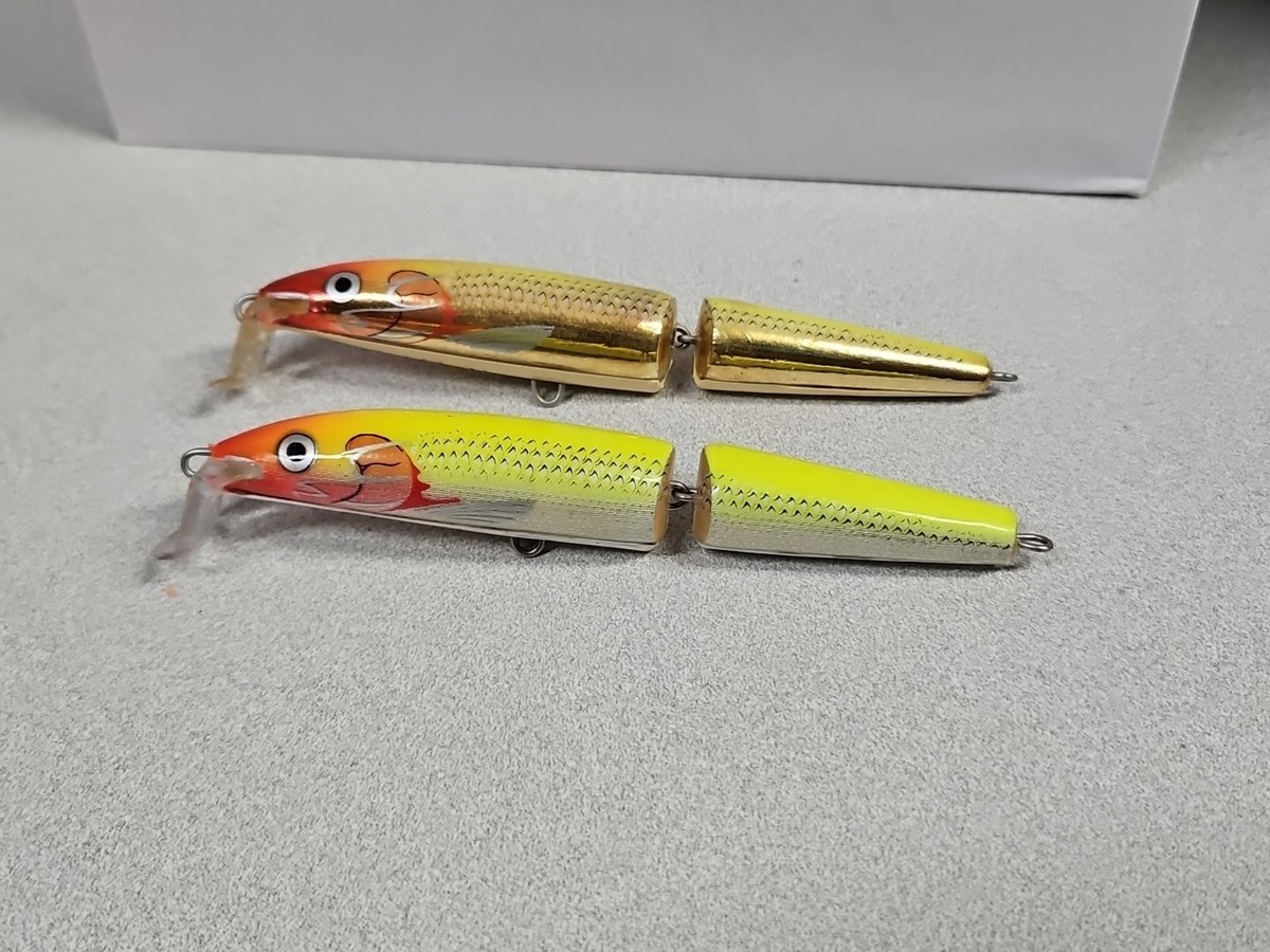 2) Rapala JOINTED COUNTDOWN CDJ-11Clown CLNSilver Plated