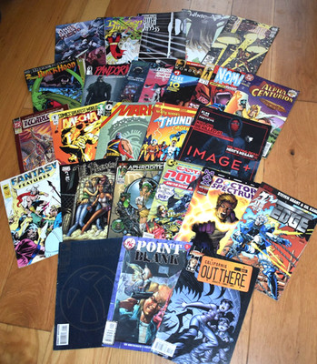 JOB LOT 26 VINTAGE COMICS 1990s 1980s DC Marvel Dark Horse Epic AC Scout bundle