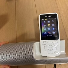 SONY Walkman NW-S785 16GB Digital Media Player, White Speaker USED working