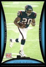 Steve Slaton Rookie RC 2008 Bowman #189 Houston Texans