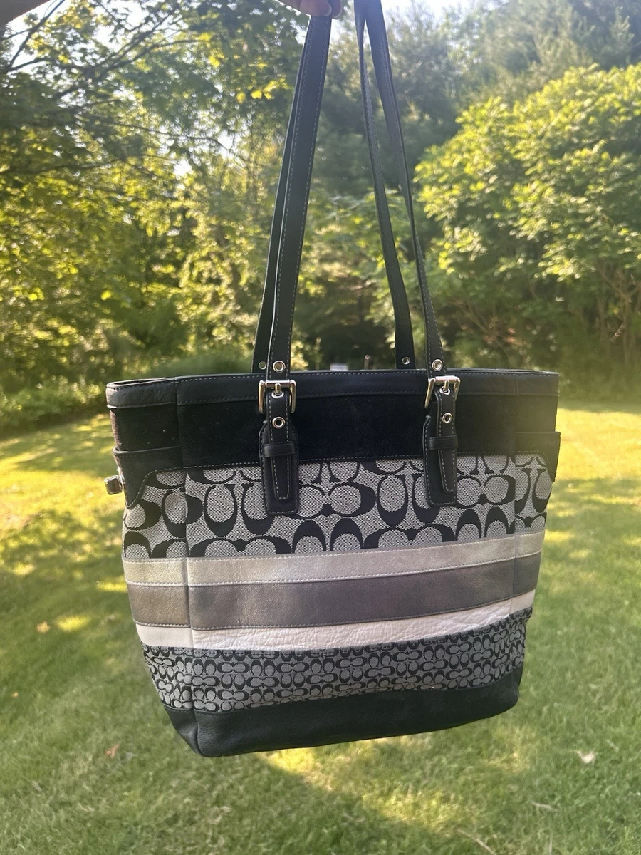 Coach Hampton Tote Striped Bags & Handbags for Women for sale | eBay