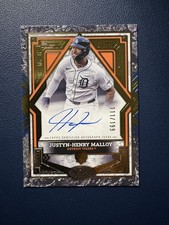 2025 Topps Tier One Justyn-Henry Malloy Auto /199 Tigers BA-JM