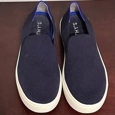 Rothys Rothy's The Original Slip On Sneaker Navy Blue Size 8