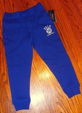 POLO RALPH LAUREN AUTHENTIC TODDLERS BOYS NEW ORIGINAL JOGGER PANTS Size 2T, NWT