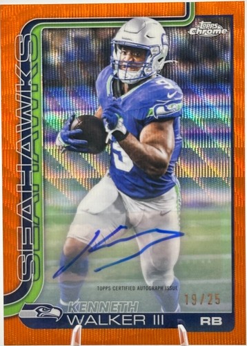 2025 Topps Signature Class Kenneth Walker III Zone Out #z-09 | eBay